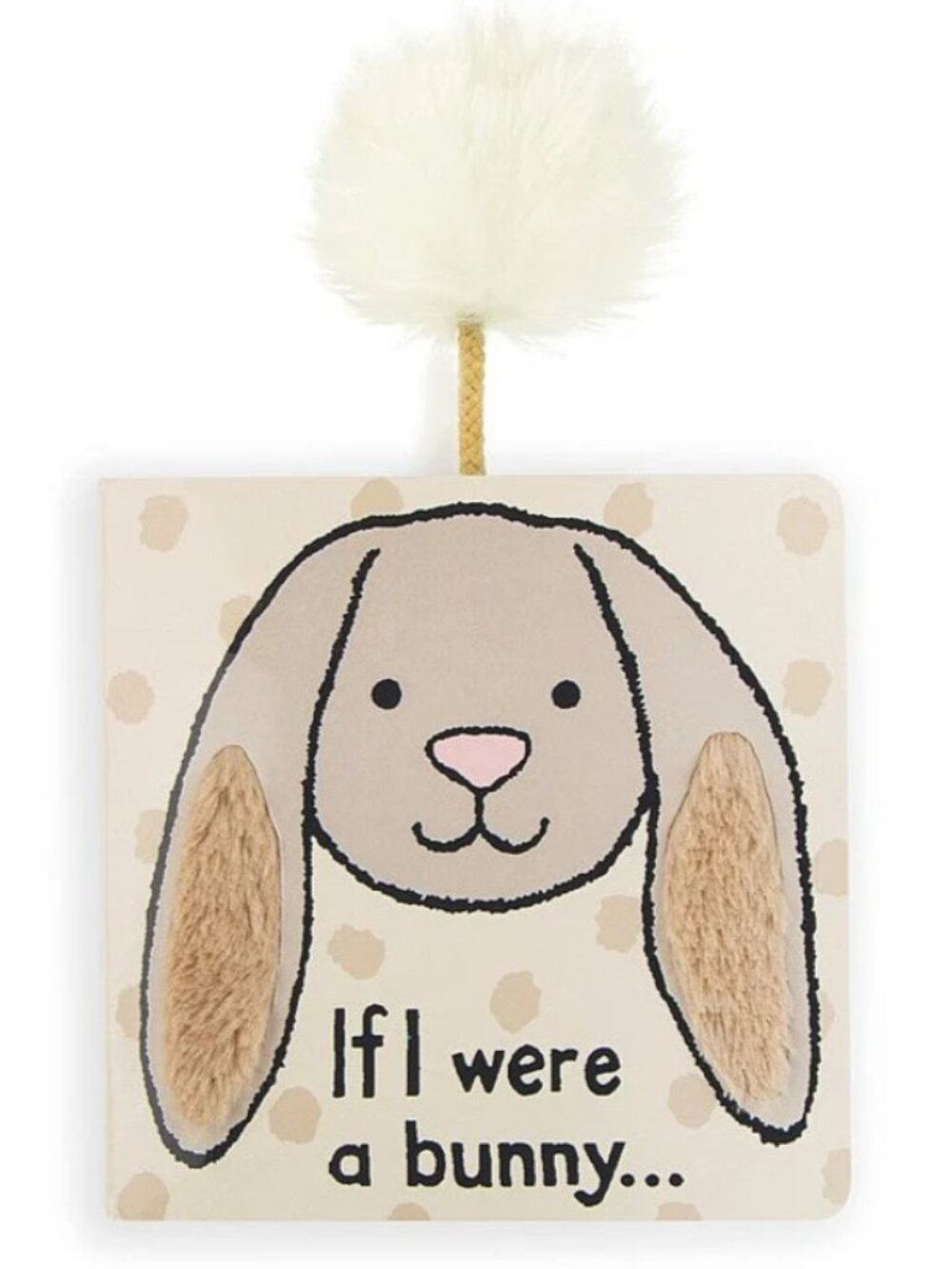 If I were a bunny... Jellycat Board Book, Beige